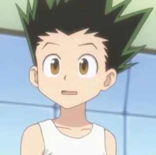 🇯🇵 Gon Freecss Hunter x Hunter anime, boy, Gon, Hunter x Hunter telegram sticker