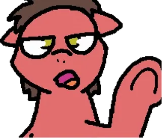 😠 cartone animato, animale, illustrazione telegram sticker