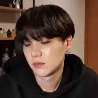 🌻 Suga Suga, BTS, K-Pop, musician, Korean, idol telegram sticker