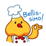Cocky Cook whatsapp stickers