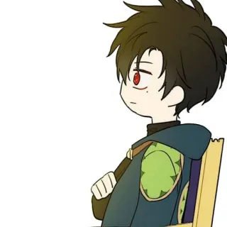 🐈‍⬛️ アニメ, 男の子, 漫画, キャラクター, ちび, アート, イラスト telegram sticker