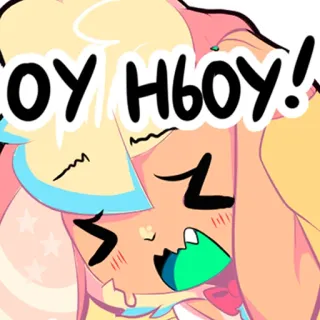 😖 BOY HBOY! telegram sticker
