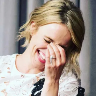 🤣 donna, attrice, ritratto, sorriso, ridere telegram sticker