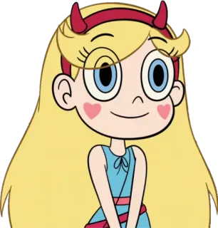 🙃 Star Butterfly Star vs. the Forces of Evil สตาร์ บัตเตอร์ฟลาย, การ์ตูน, ดิสนีย์, ตัวละคร, เจ้าหญิง telegram sticker
