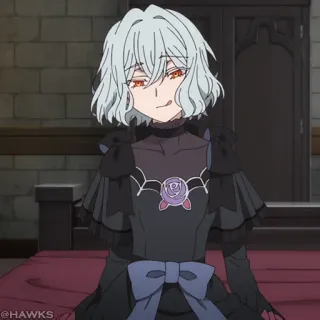 ❄️ Anime, Personaggio, Vestito, Gotico, Illustrazione telegram sticker