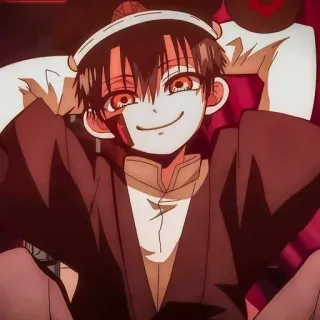 👛 Yugi Amane Toilet-bound Hanako-kun Anime, Hanako-kun, Manga, Supranatural, Sekolah, Komedi telegram sticker