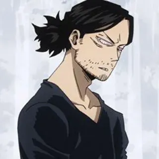😒 Shota Aizawa My Hero Academia anime, teacher, pro hero, underground hero, eraserhead, my hero academia telegram sticker