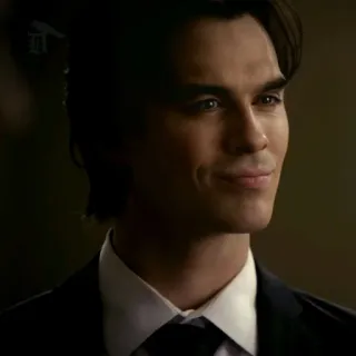 🍸 Damon Salvatore The Vampire Diaries Damon, Salvatore, Vampier, The Vampire Diaries, TV Serie, Personage telegram sticker