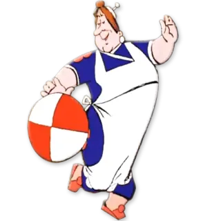 ⛹‍♀️ мультфильм, женщина, пляж, мяч, лето whatsapp sticker