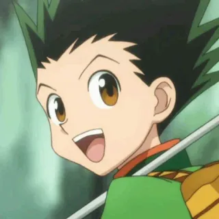 😄 Gon Freecss Hunter x Hunter Anime, Hunter x Hunter, Gon Freecss, Shonen, Petualangan telegram sticker
