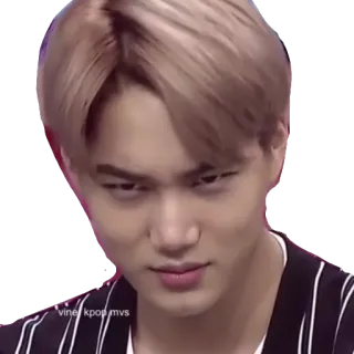 👿 kpop, cantante, entretenimiento, celebridad, asiático, persona, hombre, ídolo whatsapp sticker