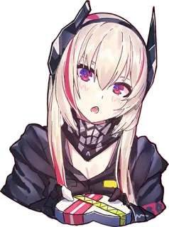 💝 Ragazza anime, Illustrazione, Carino, Manga, Character art, Anime, Sticker telegram sticker