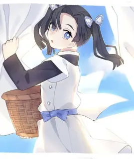 😌 Kanao Tsuyuri Demon Slayer Anime, Kanao Tsuyuri, Demon Slayer, Garota, Mangá telegram sticker