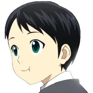 😌 anime, cartoon, boy, character telegram sticker