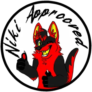 Niki (@NikiDevilsRoo) telegram stickers