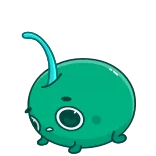 🤢 cute, monster, cartoon, character, adorable telegram sticker