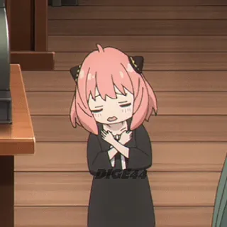 🙅‍♀️ Anya Forger Spy x Family DIGEZ44 Anime, Spy x Family, Anya Forger telegram sticker