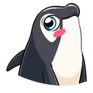 ☺️ 물개, 귀여운, 동물, 만화, 스티커 telegram sticker