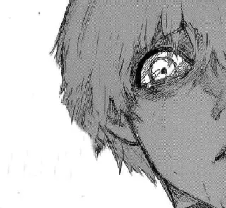 ☠️ Ken Kaneki Tokyo Ghoul Anime, Manga, Triste, Ghoul, Occhio whatsapp sticker