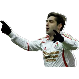 👉 サッカー, フットボール, アスリート, ジェスチャー, 選手, スポーツ telegram sticker