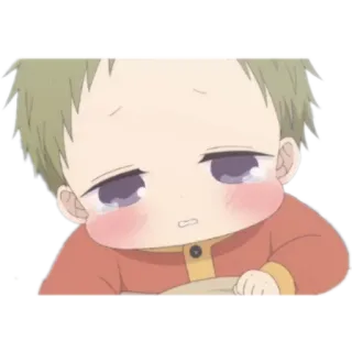 🖤 Anime, Bayi, Lucu, Menangis, Sedih whatsapp sticker