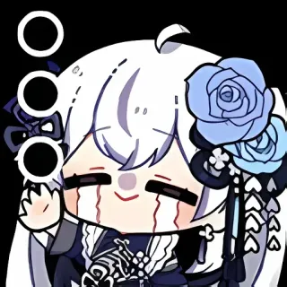😇 Anime, Chibi, Niedlich, Charakter, Kunst telegram sticker