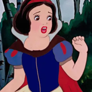 ⛄️ Snow White 백설공주, 디즈니, 공주, 만화, 애니메이션 telegram sticker