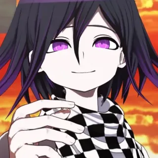 😊 Kokichi Oma Danganronpa V3 Аниме, Персонаж, Кокичи Ома, Danganronpa, Danganronpa V3 telegram sticker
