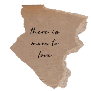 ❣️ there is
more to
love amor, positivo, cita, afirmación, mensaje telegram sticker