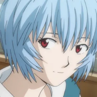 🧂 Rei Ayanami Neon Genesis Evangelion Anime, Manga, Rei Ayanami, Evangelion, Waifu, Kawaii telegram sticker