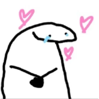 💗 cute, cartoon, love, hearts, happy telegram sticker