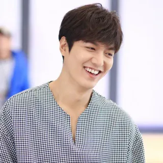 😄 Lee Min-ho attore, coreano, celebrità, sorriso, uomo, bell'uomo telegram sticker