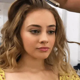 🌼 mulher, retrato, cabelo, beleza, estilo telegram sticker