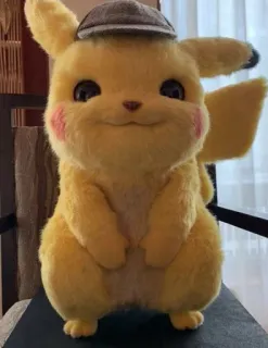 🌝 Pikachu 皮卡丘, 宝可梦, 大侦探皮卡丘, 卡通, 动漫, 角色 telegram sticker