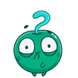 Green Cherry telegram stickers