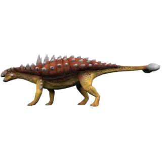 🦖 dinosauro, anchilosauro, preistorico, animale, erbivoro, rettile, paleontologia telegram sticker