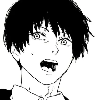 🖇 Aki Hayakawa Chainsaw Man อนิเมะ, มังงะ, อากิ ฮายาคาวะ, เชนซอว์แมน, ตัวละครอนิเมะ, ตัวละครมังงะ whatsapp sticker