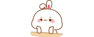 🔰 bunny, cute, kawaii, animal, sticker telegram sticker