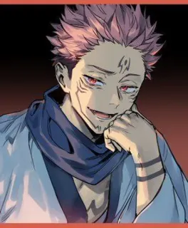 👀 Ryomen Sukuna Jujutsu Kaisen アニメ, マンガ, キャラクター, 宿儺, 呪術廻戦, 悪魔 telegram sticker