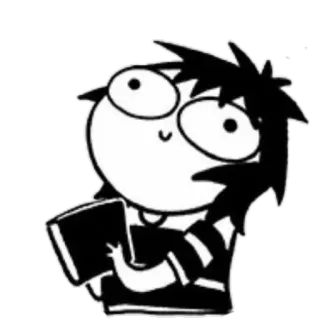 😊 cartone animato, personaggio, illustrazione, disegno, arte telegram sticker