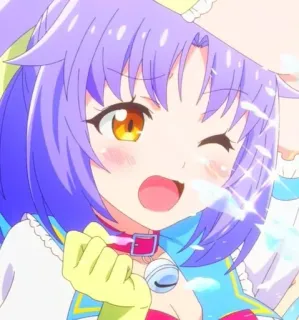 🤨 Anime, Cartoni animati, Carino, Manga, Personaggio, Kawaii telegram sticker