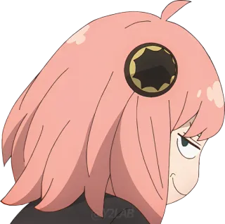 😏 Anya Forger Spy x Family Anya, Spy x Family, Anime, Dessin animé, Fille telegram sticker