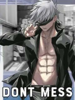 🤔 Gojo Satoru Jujutsu Kaisen DONT MESS Anime, Gojo Satoru, Jujutsu Kaisen, Fanart whatsapp sticker