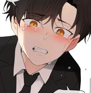 😭 piangere, triste, anime, manga, lacrime, emozionale telegram sticker
