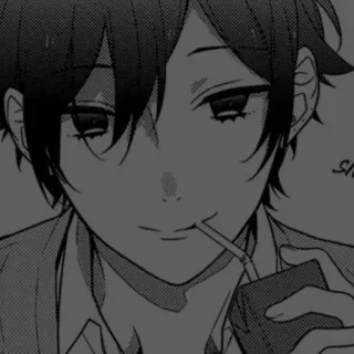 🪡 Anime, Manga, Karakter, Potret, Minum, Kartun telegram sticker