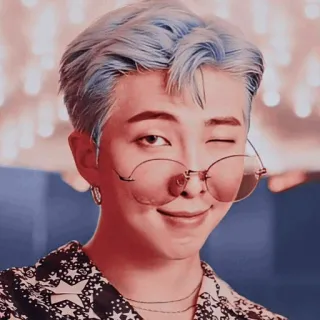 ☺️ RM RM, BTS, K-POP, นักร้อง, คนดัง telegram sticker