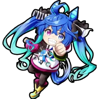😍 Animé, Chibi, Mignon, Cartoon, Personnage, Manga, Kawaii telegram sticker