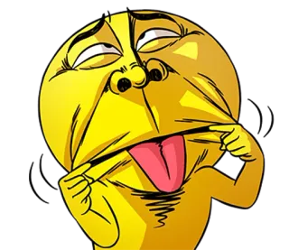 😛 hài hước, meme, mặt, biểu cảm, hoạt hình, truyện tranh, kỳ lạ telegram sticker