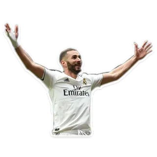 🤩 Karim Benzema カリム・ベンゼマ, サッカー, 選手, アスリート telegram sticker