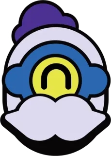 🍾 emoji, face, icon, cartoon, digital art, sticker telegram sticker
